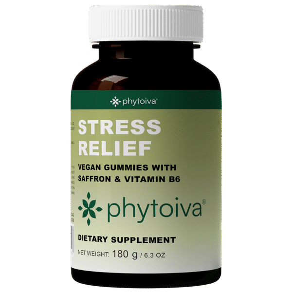 Stress Support Gummies with Saffron & vitamin B6 – Vegan